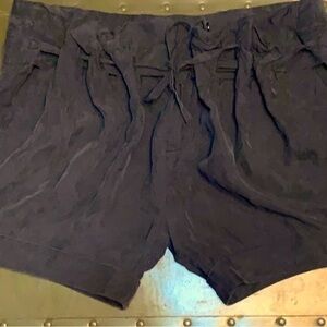 Helmet Lang Silk Black Shorts - 6